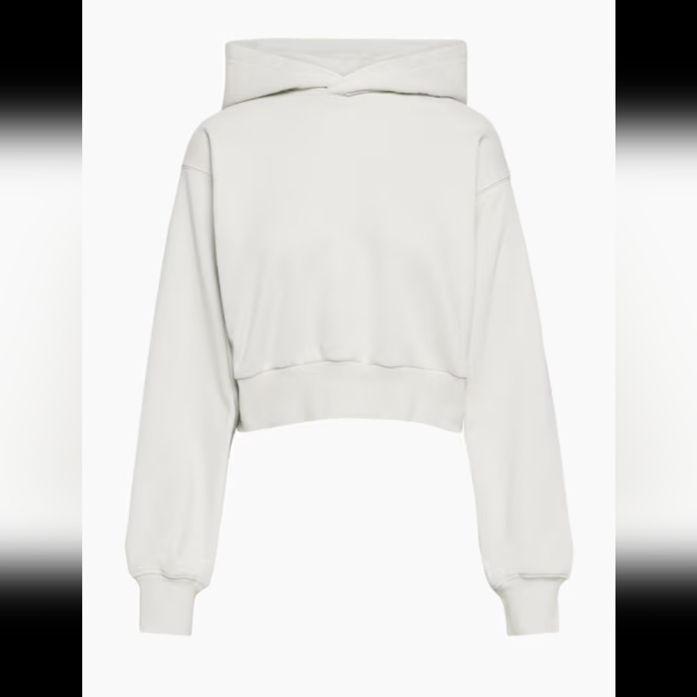 TNA Shrunken Hoodie - Ice Grey - Small